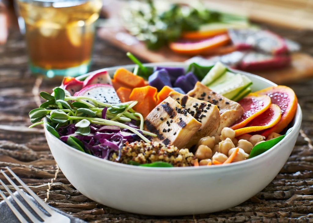Buddha bowl with Tofu